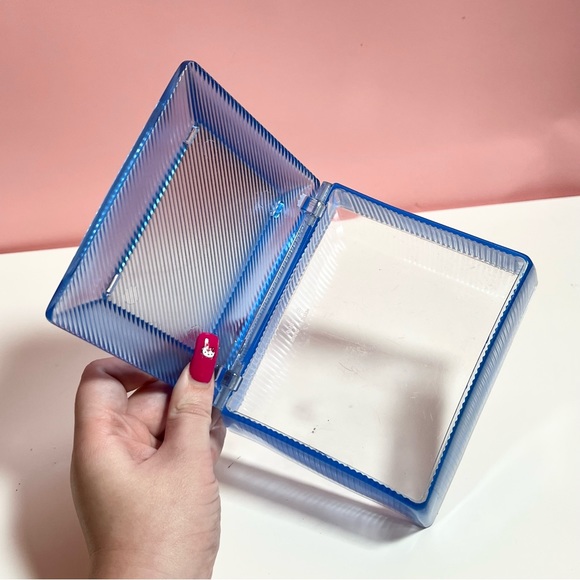 Vintage retro art deco blue funky picture frame trinket box - Picture 2 of 4